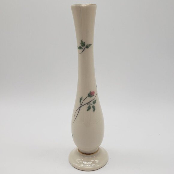 Lenox Rose Manor Porcelain Bud Vase 7.5" (H) - Picture 6 of 8